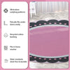 Miraculous Ladybug Marinette's Bedroom Rug Pink Area Rug by Well Woven