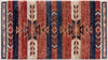 Dustin Southwestern Tribal Medallion Crimson Rug