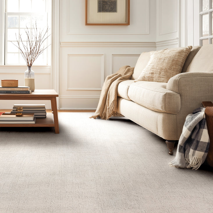 Como Tweed Custom Rug – Soft Neutral Textured Loop Pile for Modern & Transitional Spaces