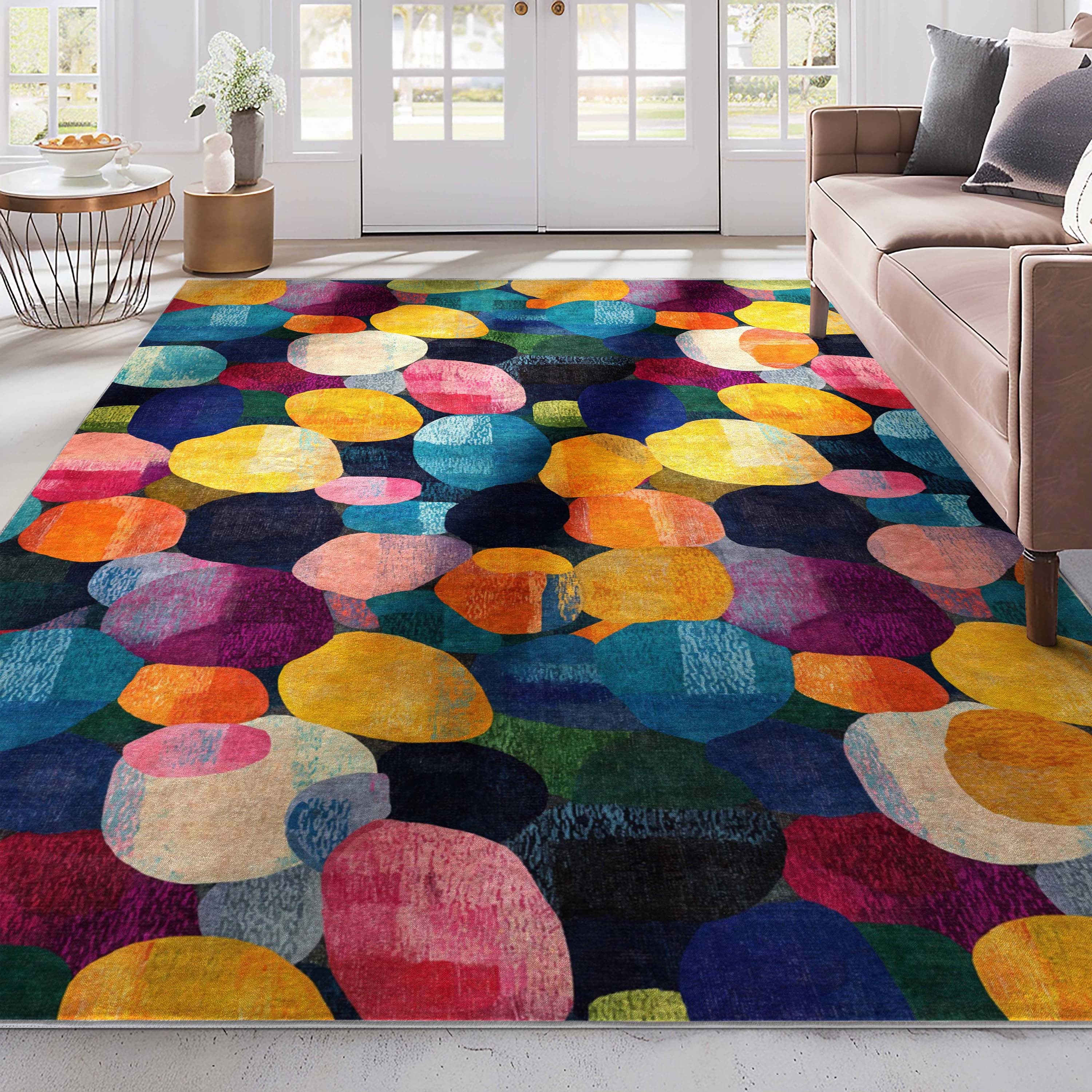 Apollo Éclat Vif – Bright Abstract Multicolor Rug