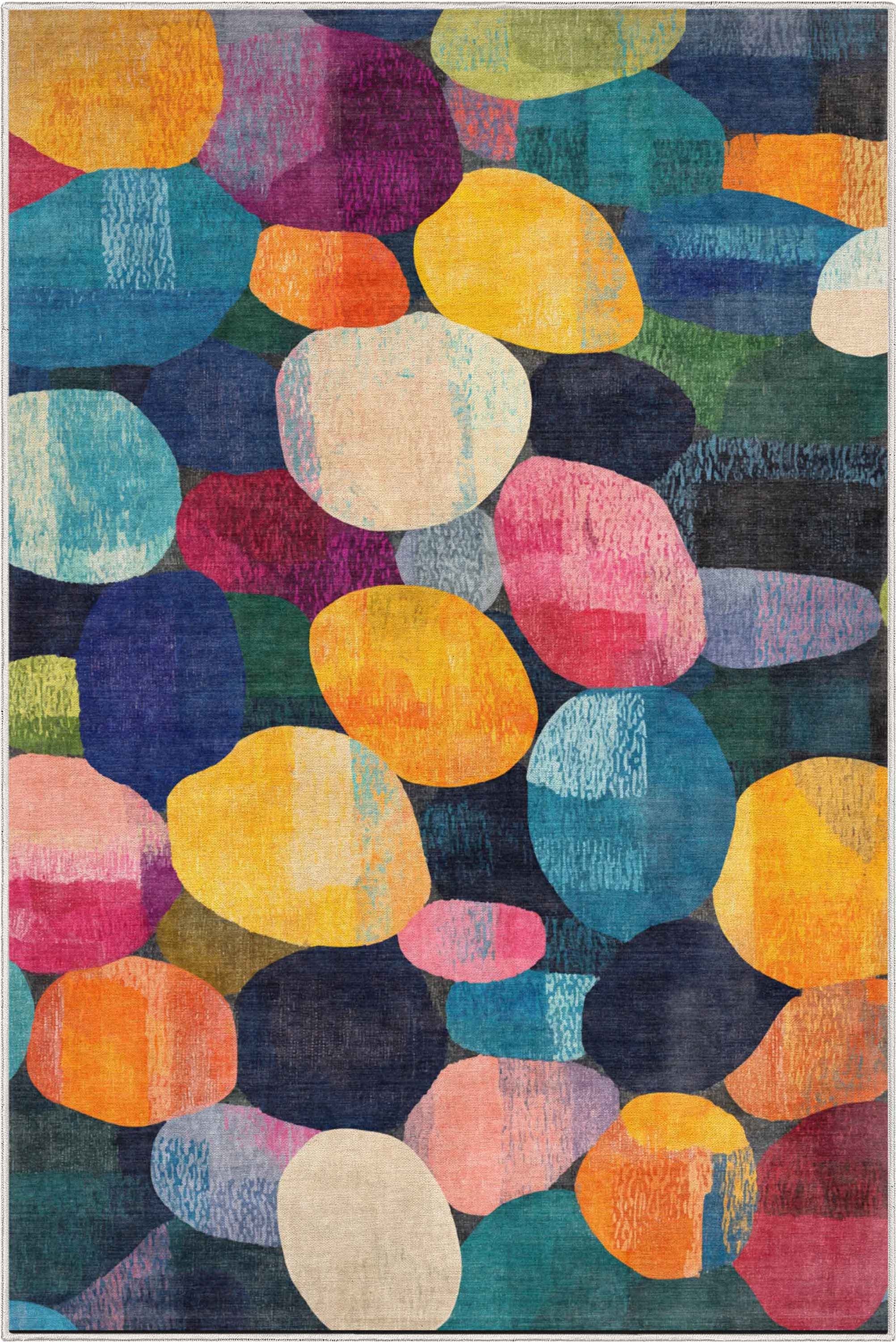 Apollo Éclat Vif – Bright Abstract Multicolor Rug