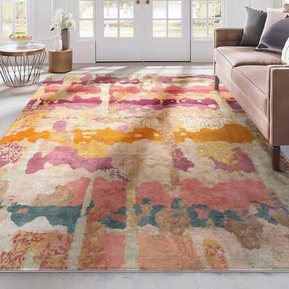 Apollo Couleurs Lumineuses – Radiant Abstract Multicolor Rug