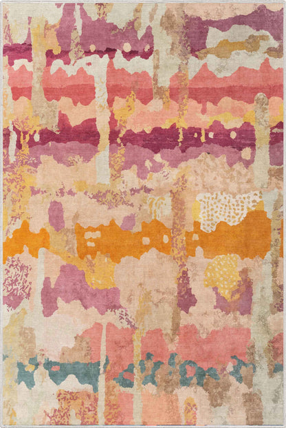 Apollo Couleurs Lumineuses – Radiant Abstract Multicolor Rug