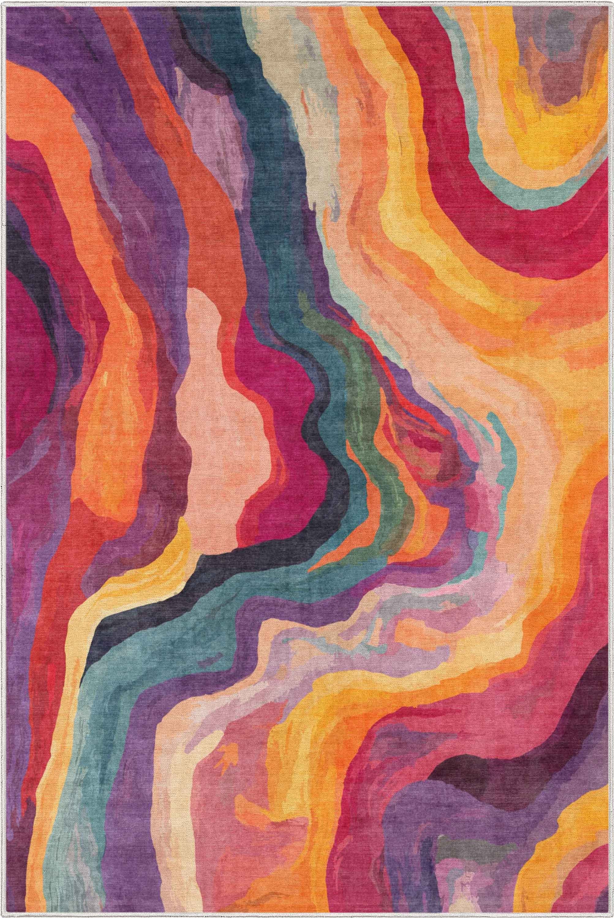 Apollo Nuance Libre – Abstract Multicolor Rug