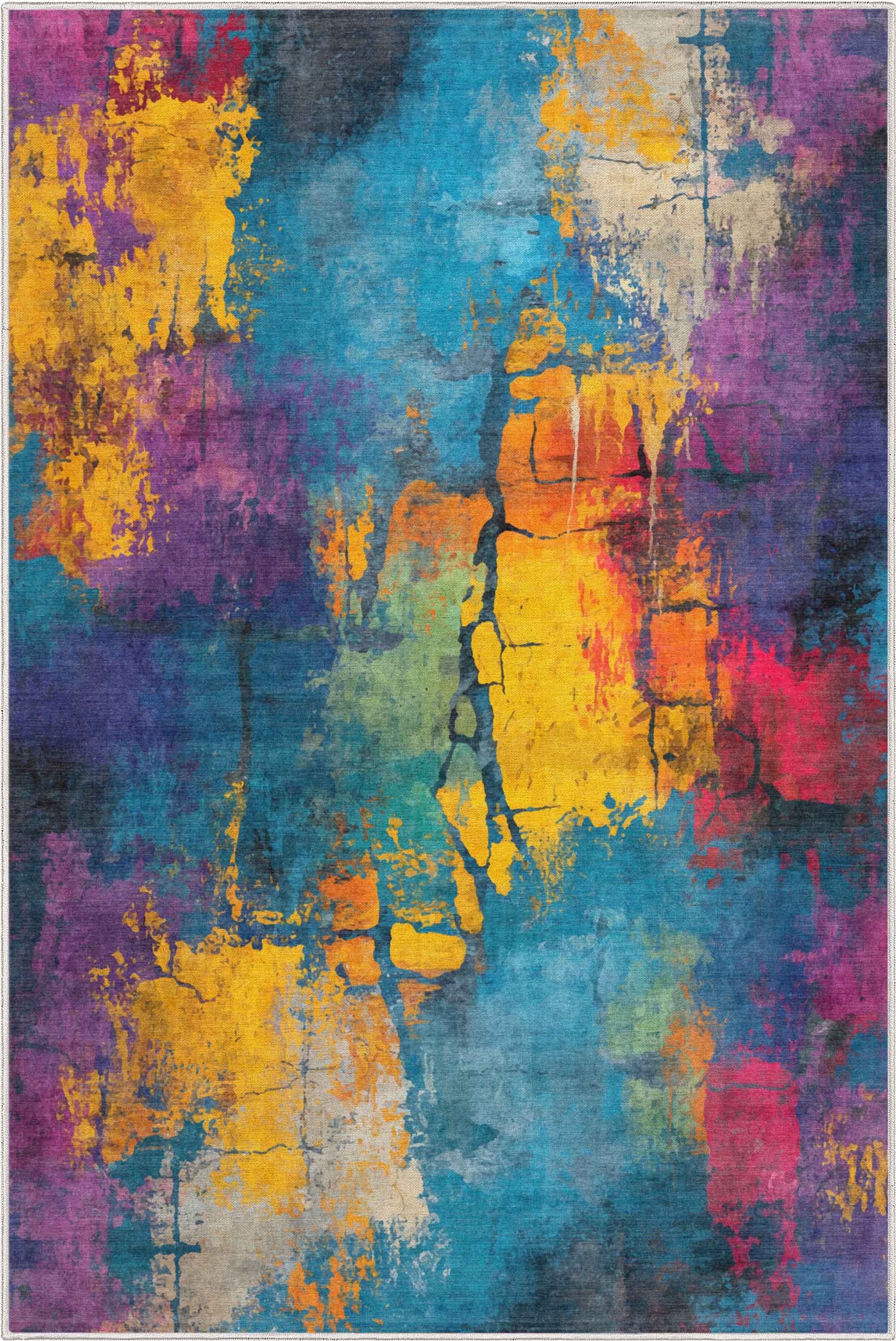 Apollo Énergie de Couleur – Vibrant Multicolor Rug