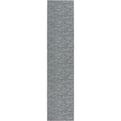 Custom Size Runner Striations Modern Striped Fogstone Pewter Choose Your Width x Choose Your Length Hallway Runner Rug