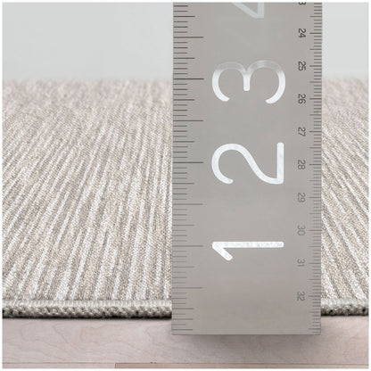 Custom Size Runner Striations Modern Striped Sandstone Elegance Choose Your Width x Choose Your Length Hallway Runner Rug