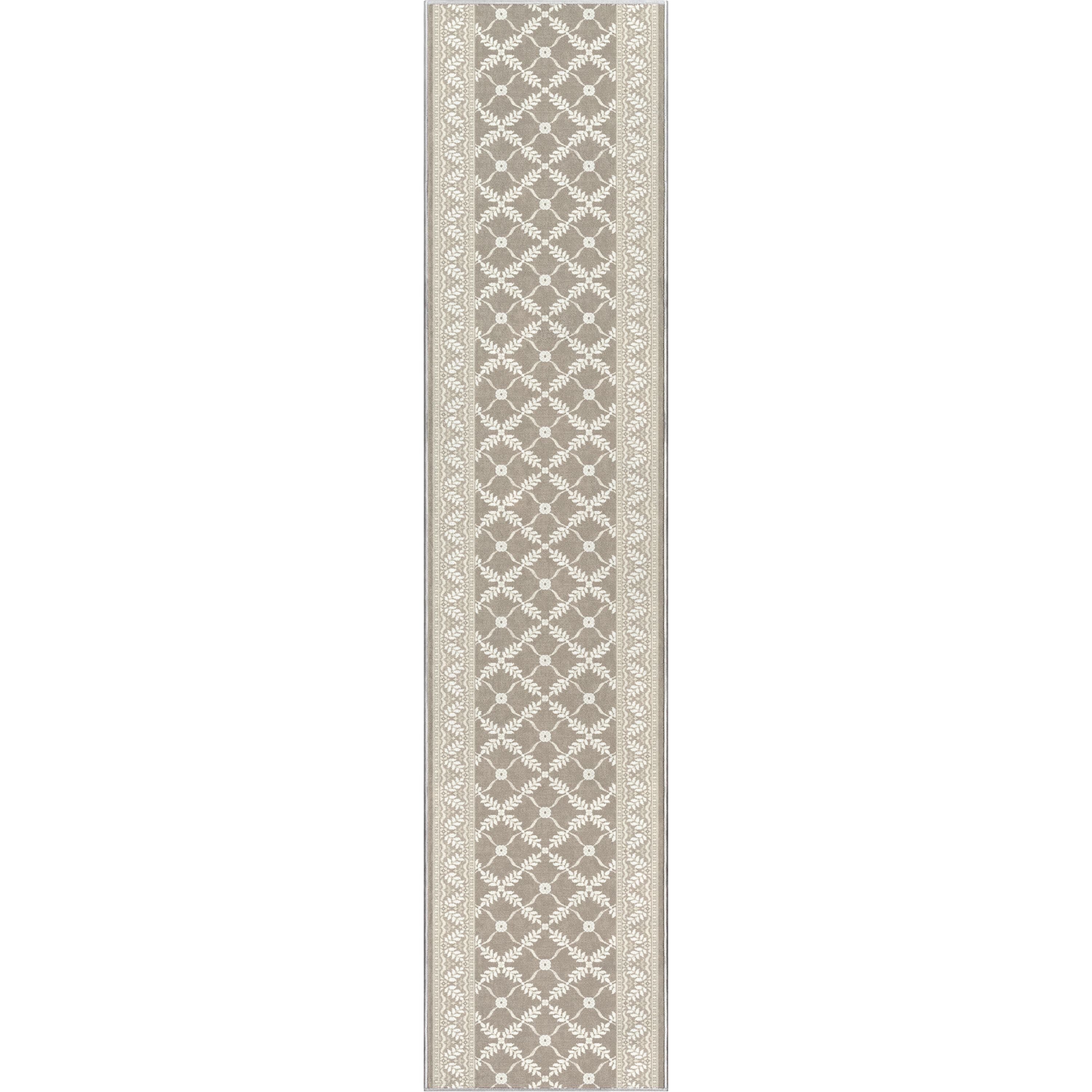 Custom Size Runner Regency Lattice Desert Drift Choose Your Width x Choose Your Length Hallway Runner Rug