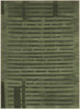 Apollo Elemental Terrane Green Striped Flatwoven Rug