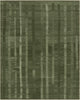 Apollo Elemental Quarry Striped Tribal Green Flat-Pile Rug