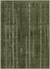 Apollo Elemental Quarry Striped Tribal Green Flat-Pile Rug