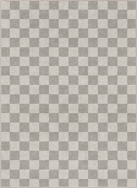 Apollo Summit Brown Geometric Flatwoven Rug – Easy Clean & Durable