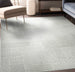 Apollo Granite Geometric Ivory Flat-Pile Rug