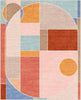 Apollo Essence Multi-Color Pastel Geometric Rug Stain-Resistant & Easy to Clean