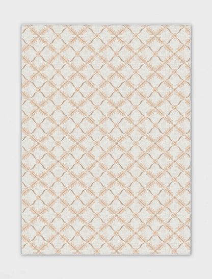 Well Woven - Aldwyn Cream Custom Rug - overhead