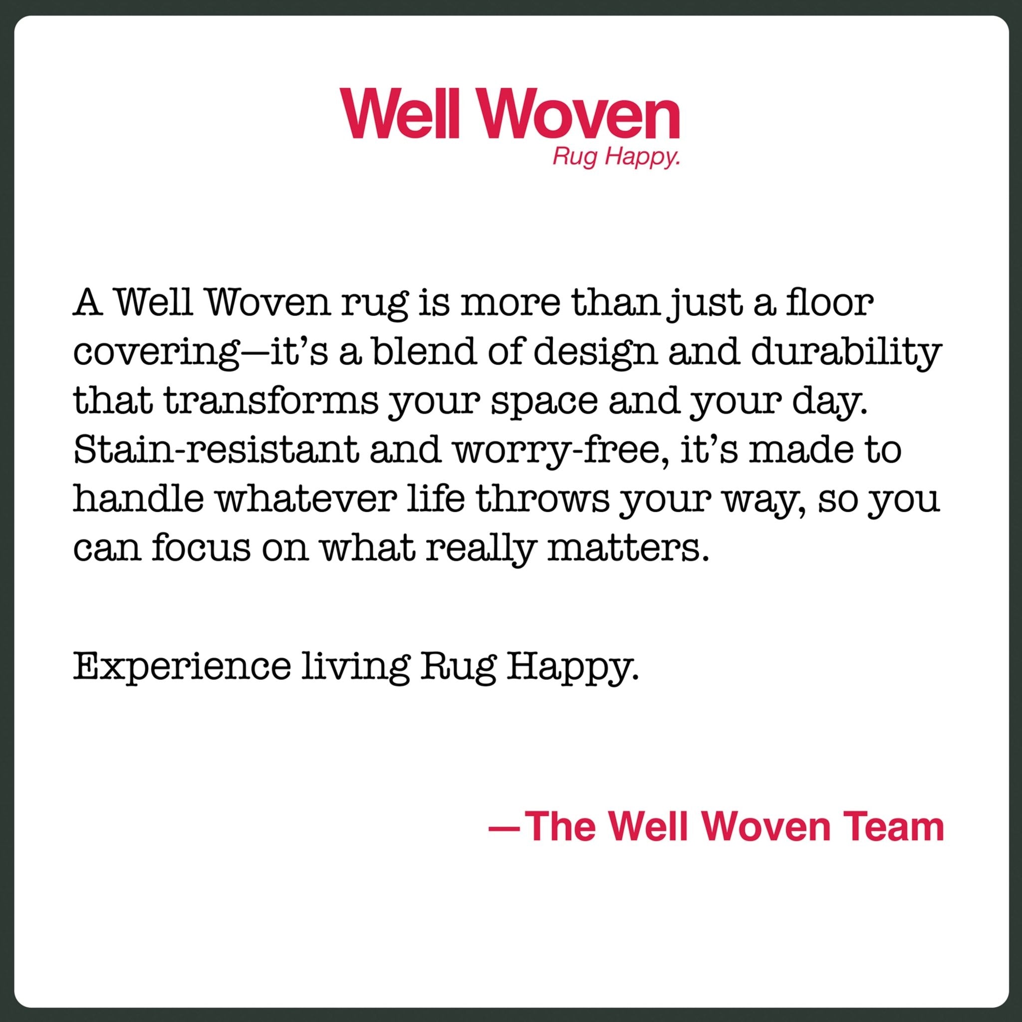 Well Woven - Beige Tan - Hilda Custom Rug - Promise