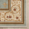 Custom Size Runner Fleur De Lis Blue Choose Your Width x Choose Your Length Hallway Runner Rug