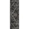 Patras Vintage Oriental Medallion Black Rug