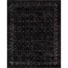 Argos Modern Vintage Lattice Black Rug