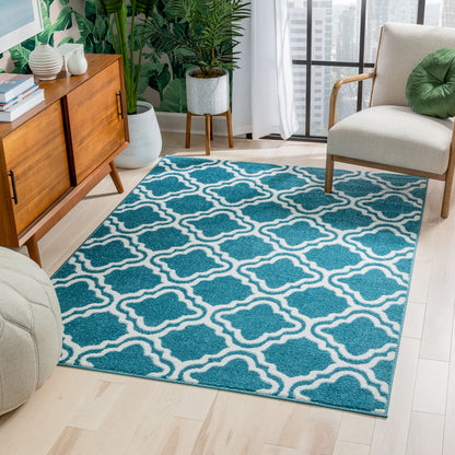 Starbright Calipso Blue Rug