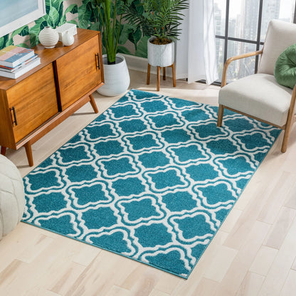 Starbright Calipso Blue Rug Well Woven