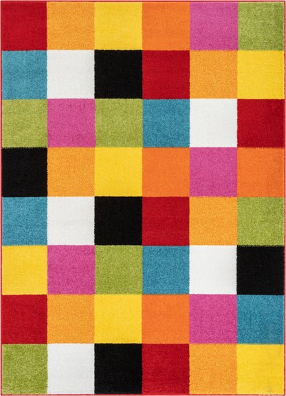 Starbright Bright Square Multi Rug