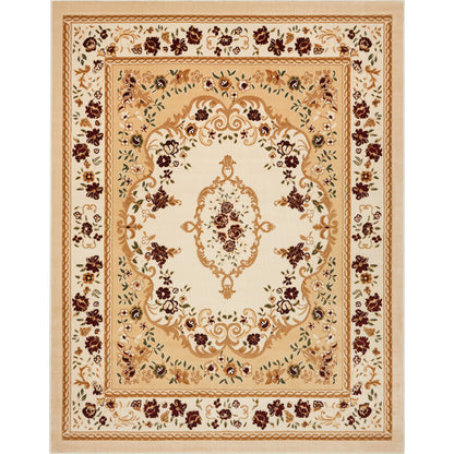 Versaille Ivory Traditional Rug