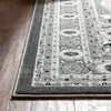 Raja Grey Medallion Rug