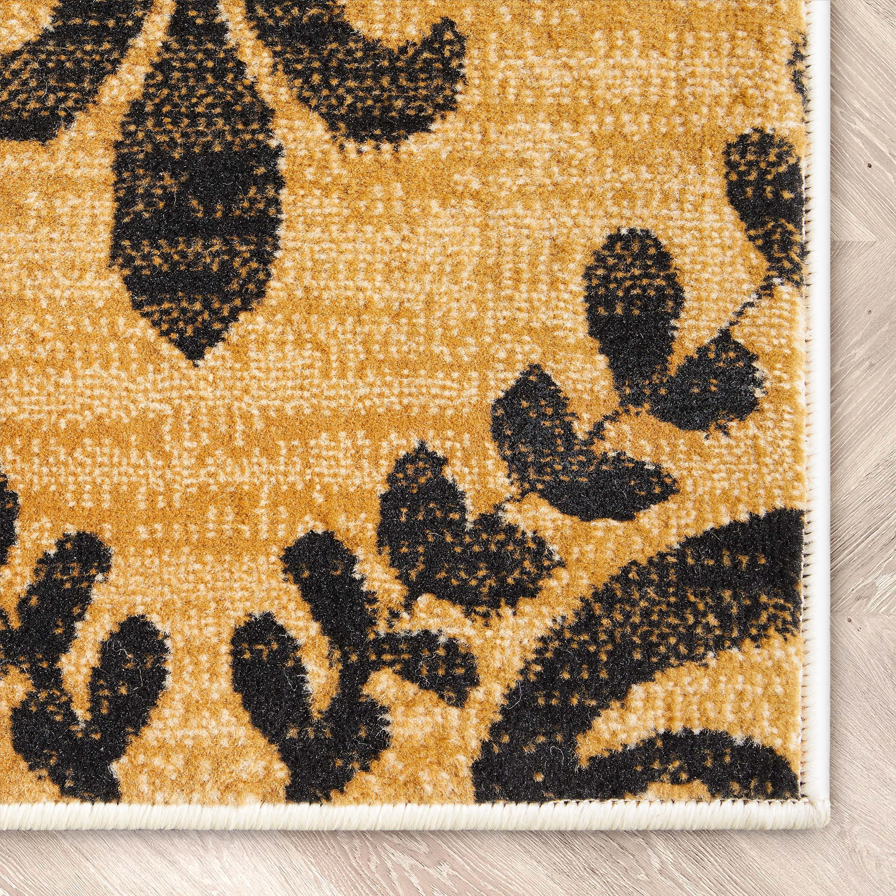 Damask Ivory Transitional Rug