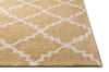 Lulu's Lattice Gold Modern Rug