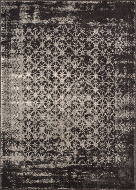 Manchester Grey Modern Distressed Rug