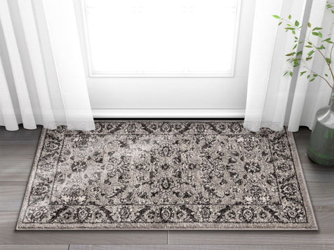 Carleton Grey Traditional Rug