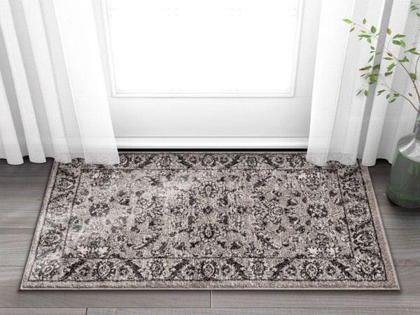 Carleton Grey Traditional Rug