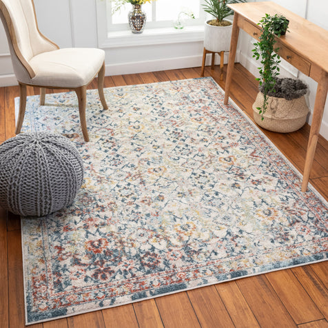 Lyric Vintage Bohemian Beige Rug