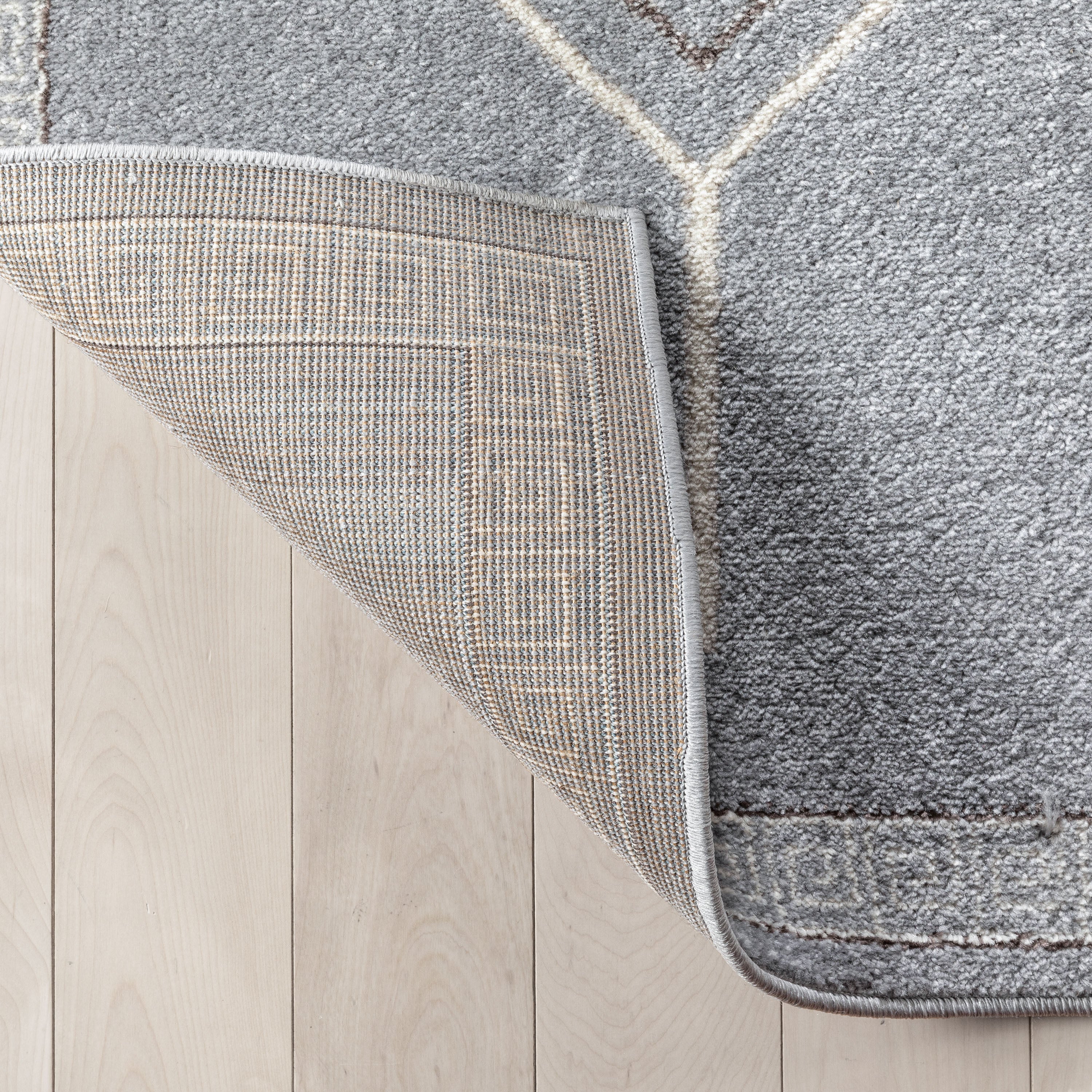 Azra Tribal Medallion Grey Rug