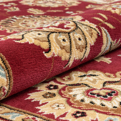 Abbasi Red Traditional Rug