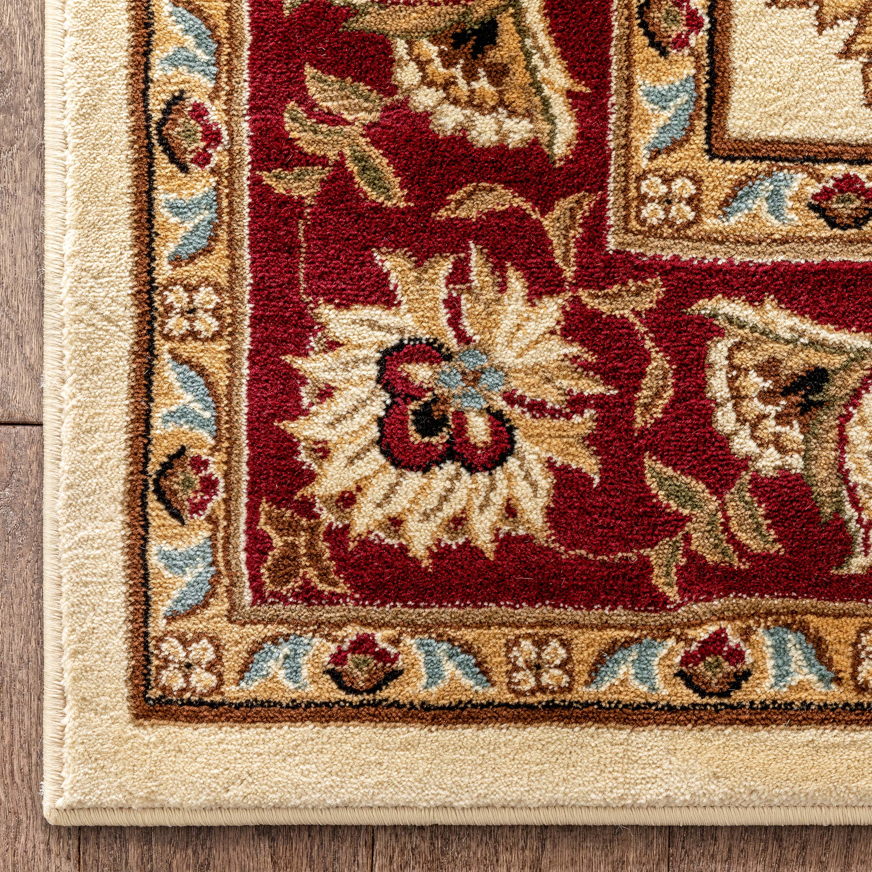 Abbasi Ivory Traditional Rug