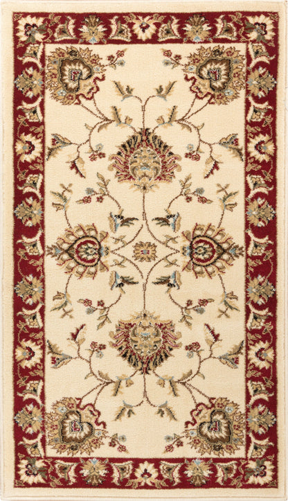 Abbasi Ivory Traditional Rug