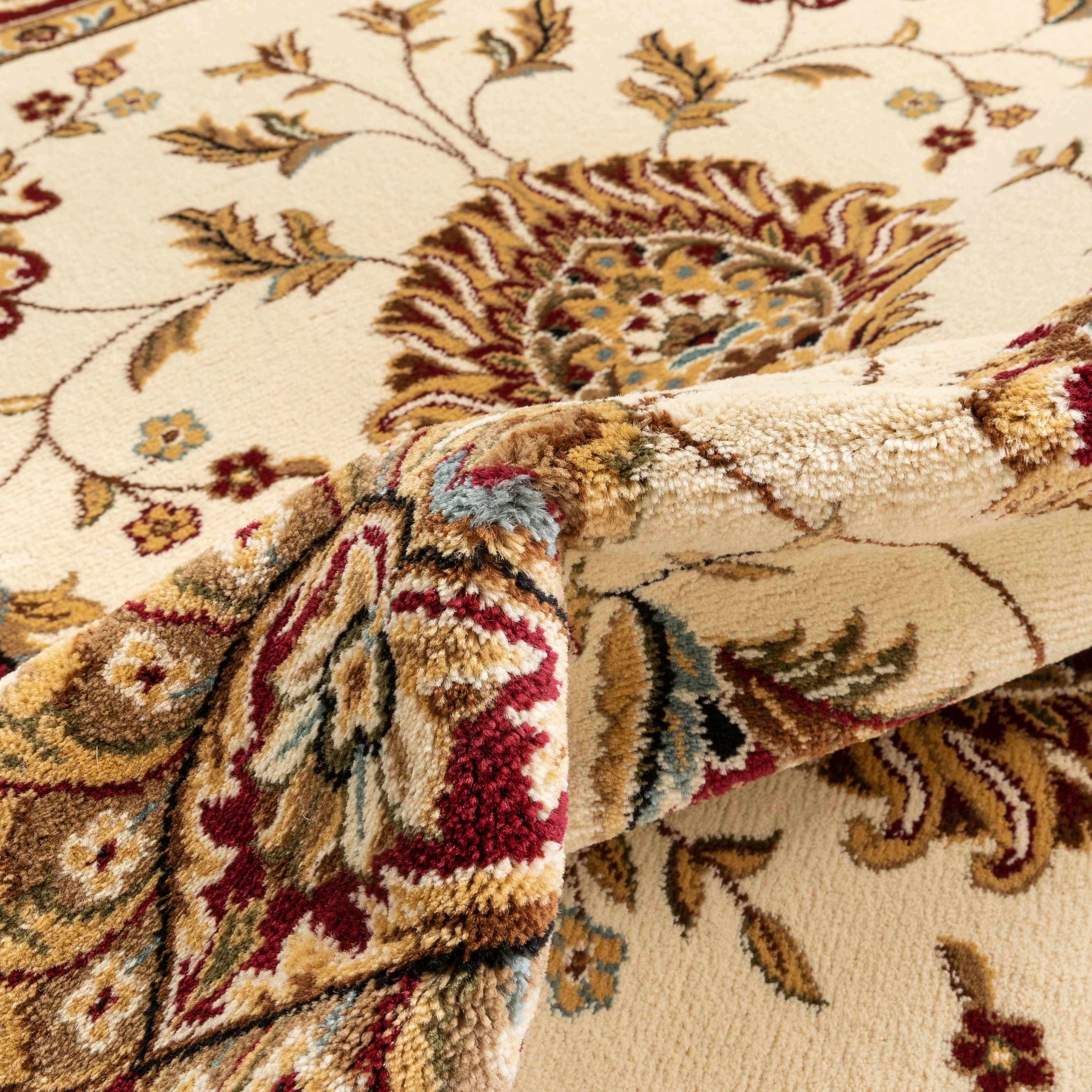 Abbasi Ivory Traditional Rug