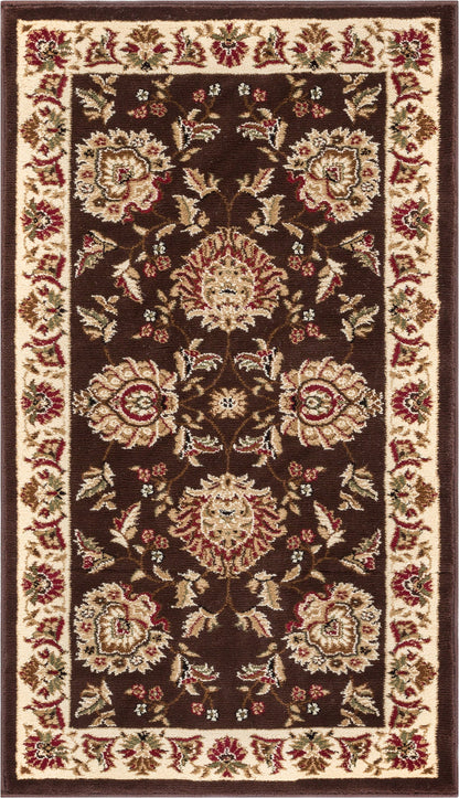 Abbasi Brown Traditional Rug