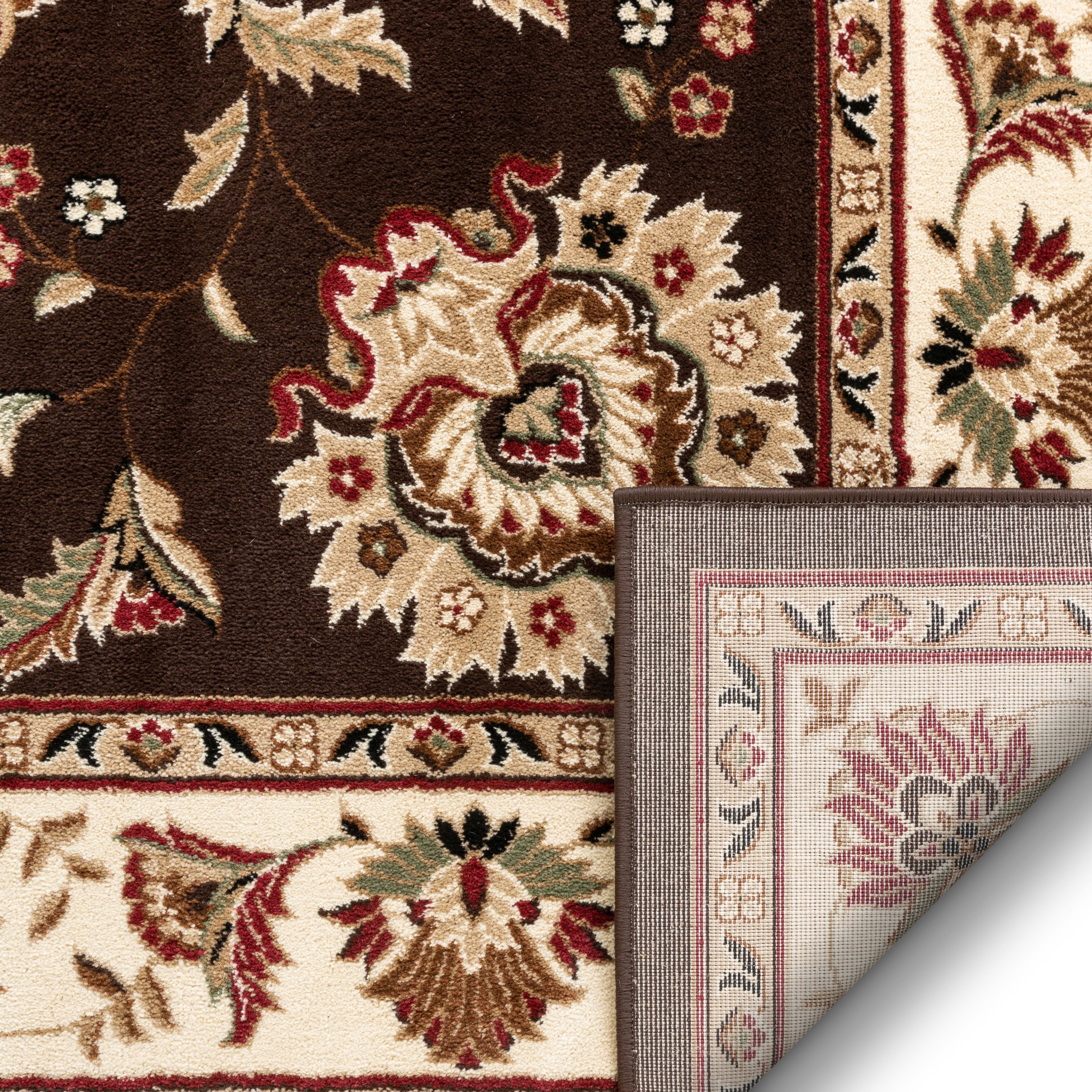 Abbasi Brown Traditional Rug