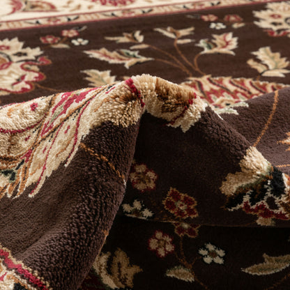 Abbasi Brown Traditional Rug