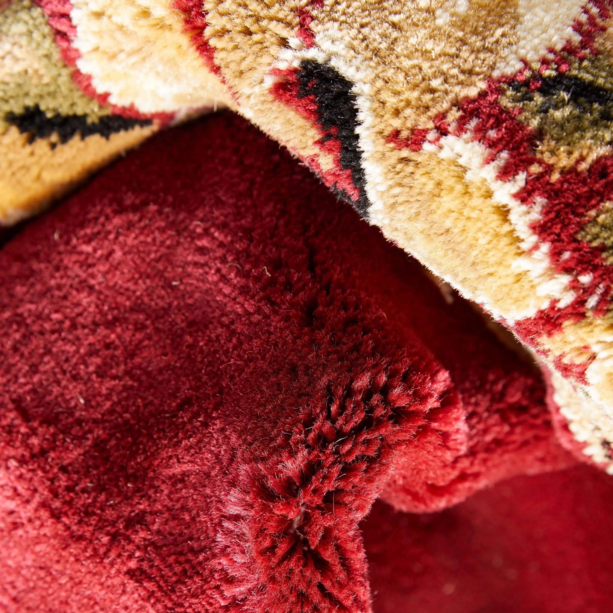 Le Petit Palais Red Traditional Rug Well Woven