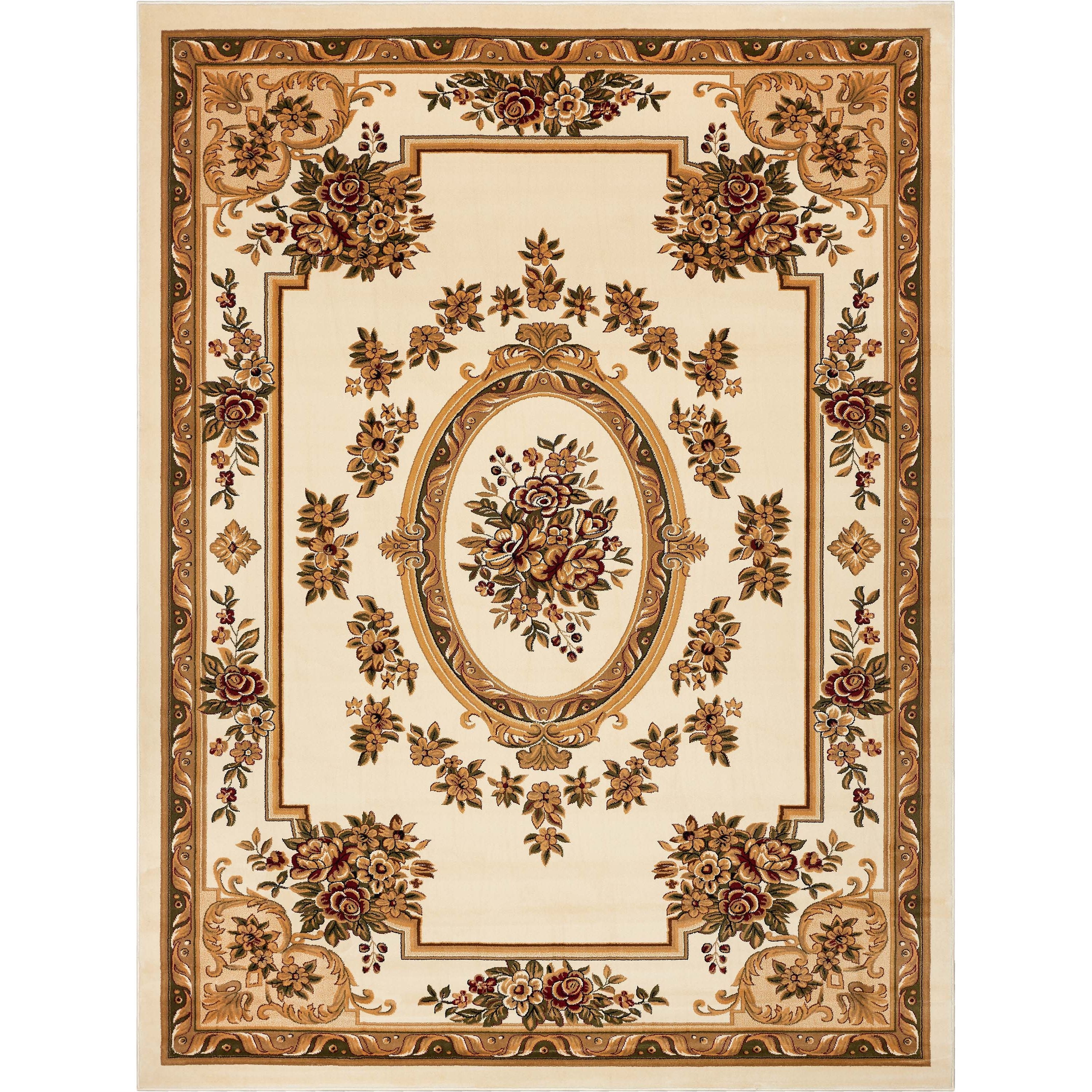 Le Petit Palais Ivory Traditional Rug