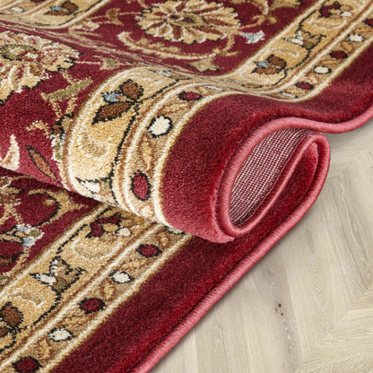 Aviva Red Traditional Rug