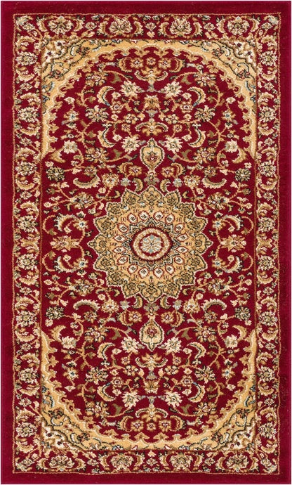 Aviva Red Traditional Rug