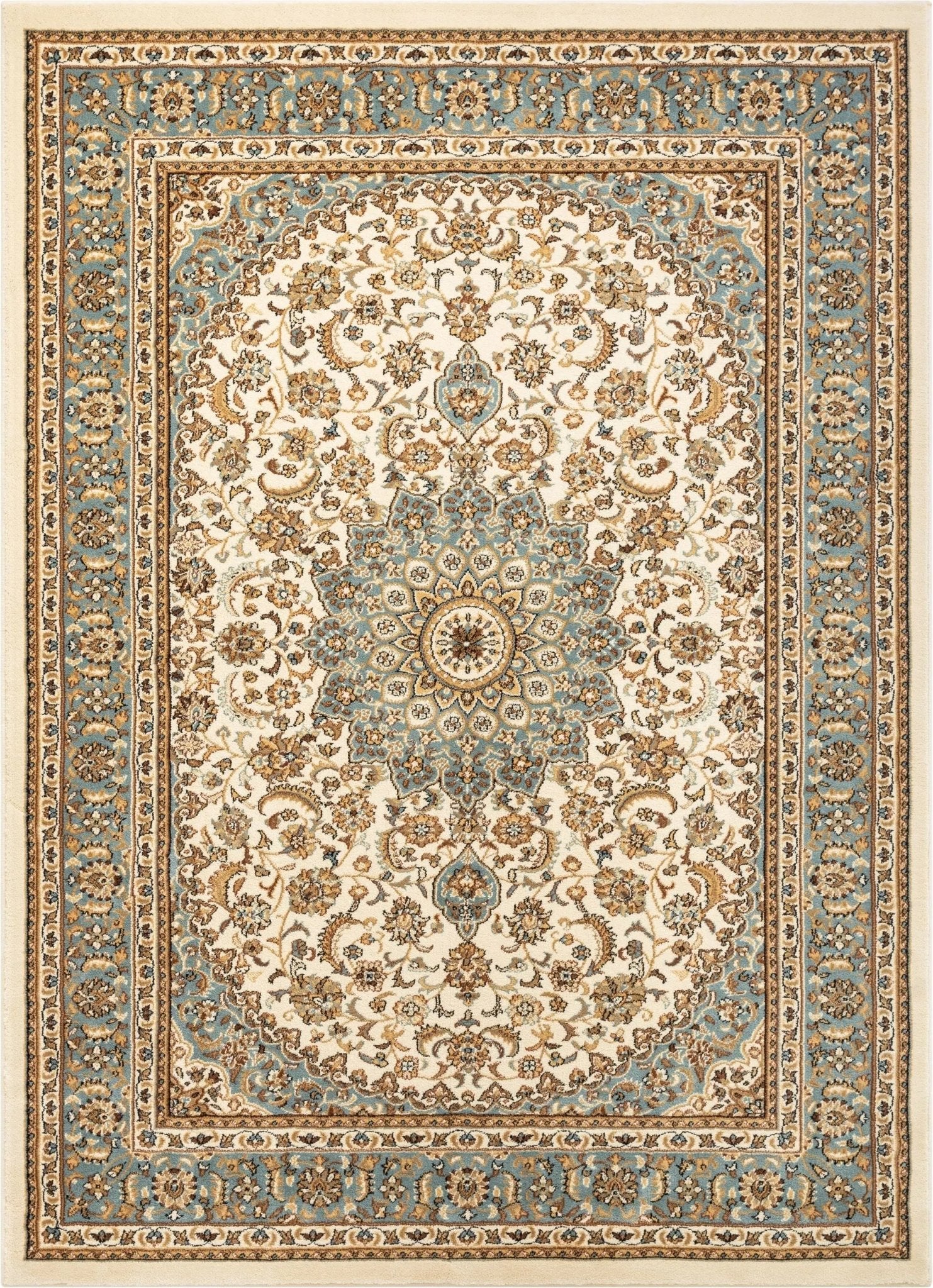 Aviva Ivory Traditional Rug Well Woven