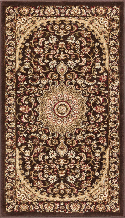 Aviva Brown Traditional Rug