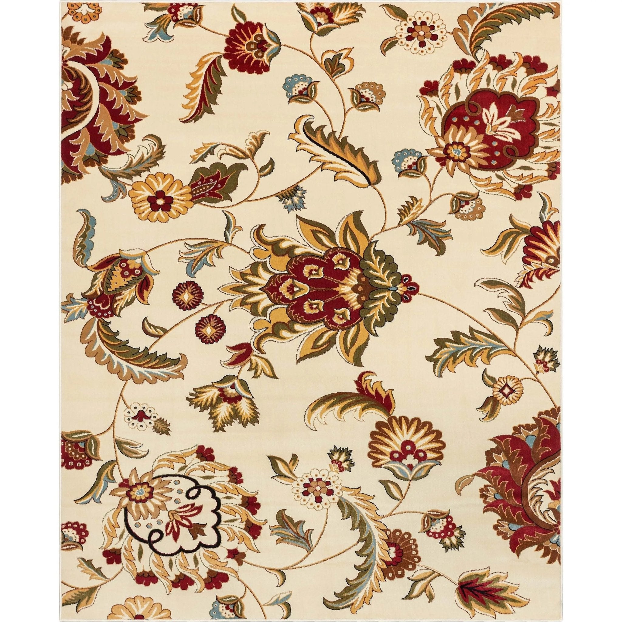 Ashley Oriental Ivory Oriental Rug Well Woven