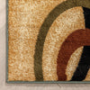 Arcs & Shapes Light Blue Modern Rug test